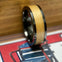"The Boston Grand Slam" 100% USA Made Black Ceramic Ring With Wood From Fenway Park